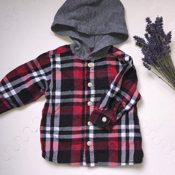 OshKosh B'gosh Other - Hooded plaid